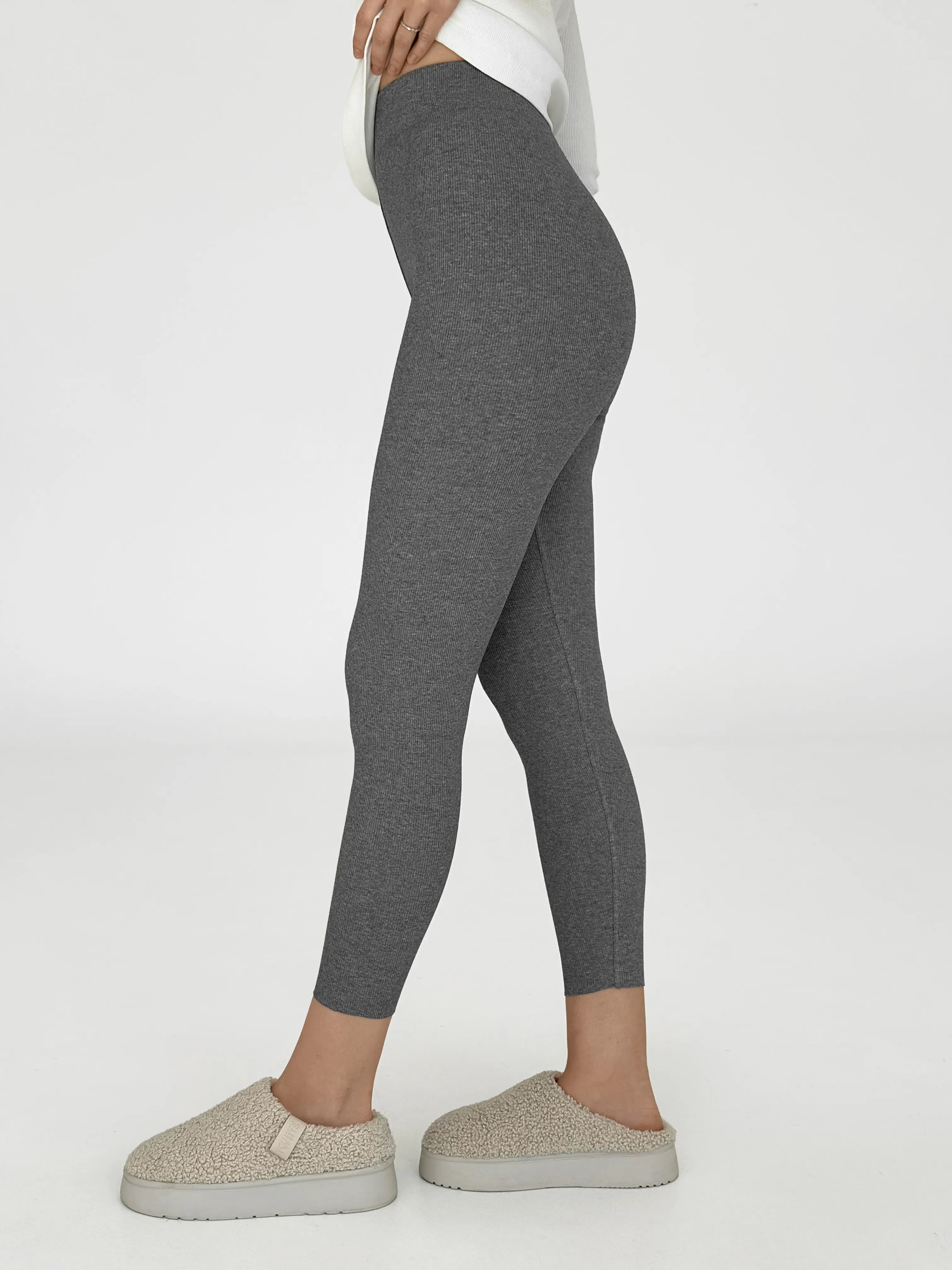 Gray leggings
