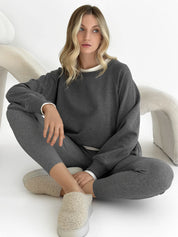 Gray leggings