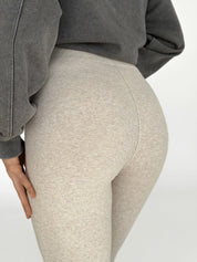 Beige leggings