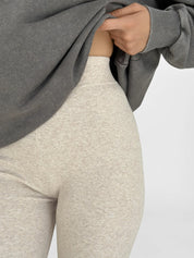 Beige leggings