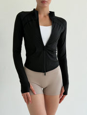Yoga shorts beige