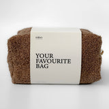TEDDY cosmetic bag brown large