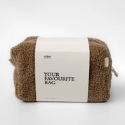 TEDDY cosmetic bag brown medium square