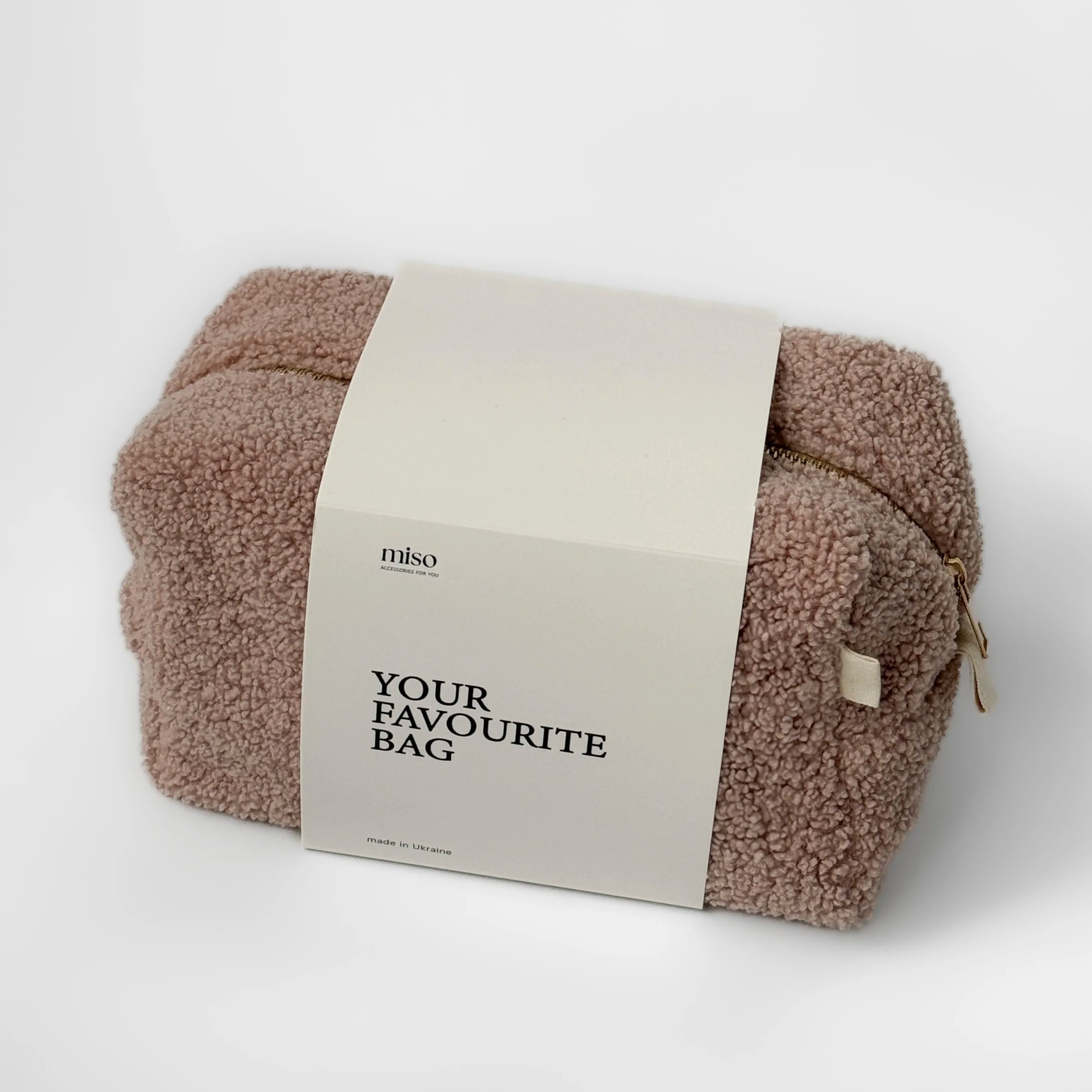 TEDDY powder medium square cosmetic bag