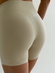 Yoga cycling shorts milky
