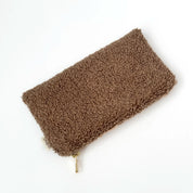 TEDDY cosmetic bag brown envelope