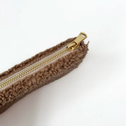TEDDY cosmetic bag brown envelope