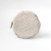 TEDDY cosmetic bag white circle