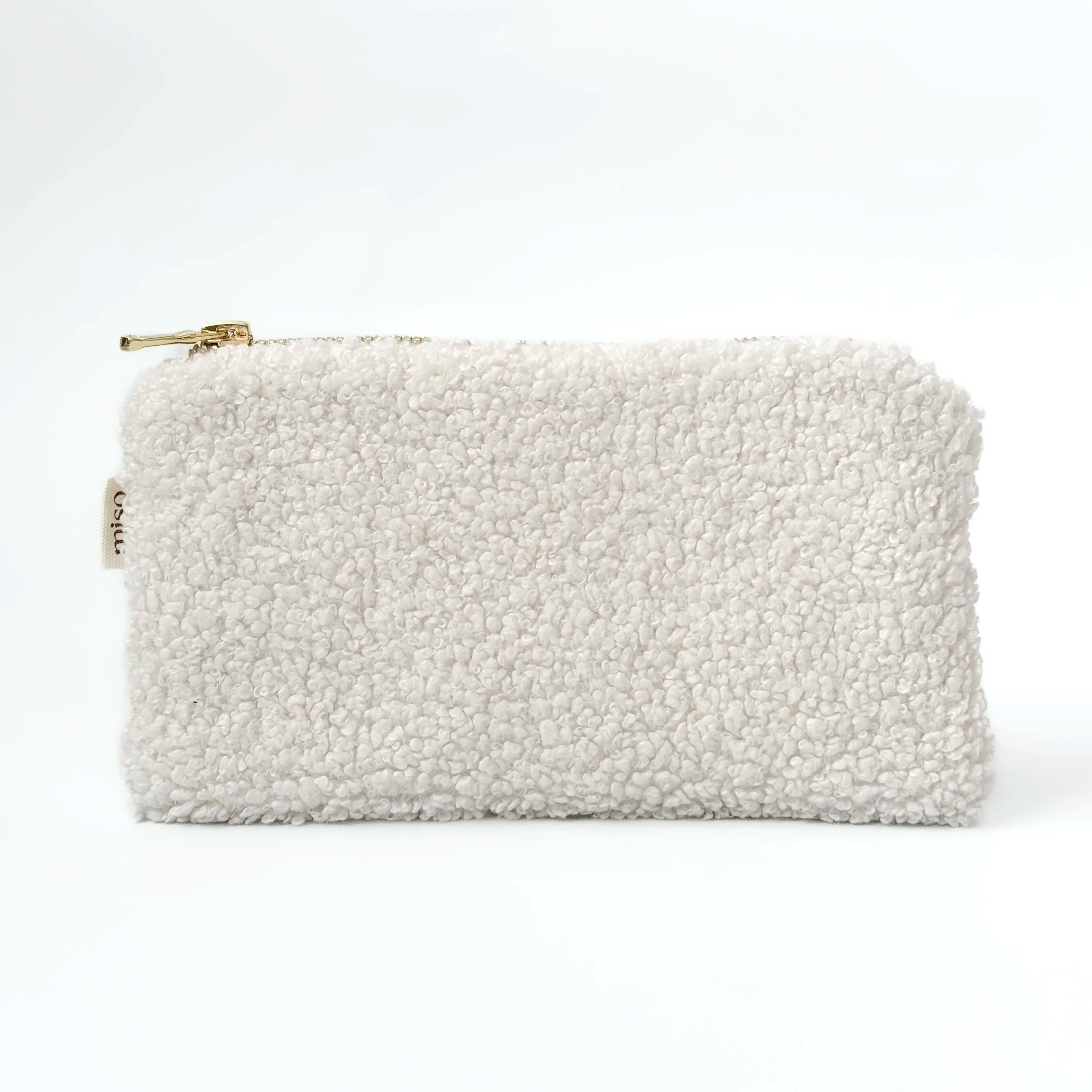 TEDDY cosmetic bag white envelope