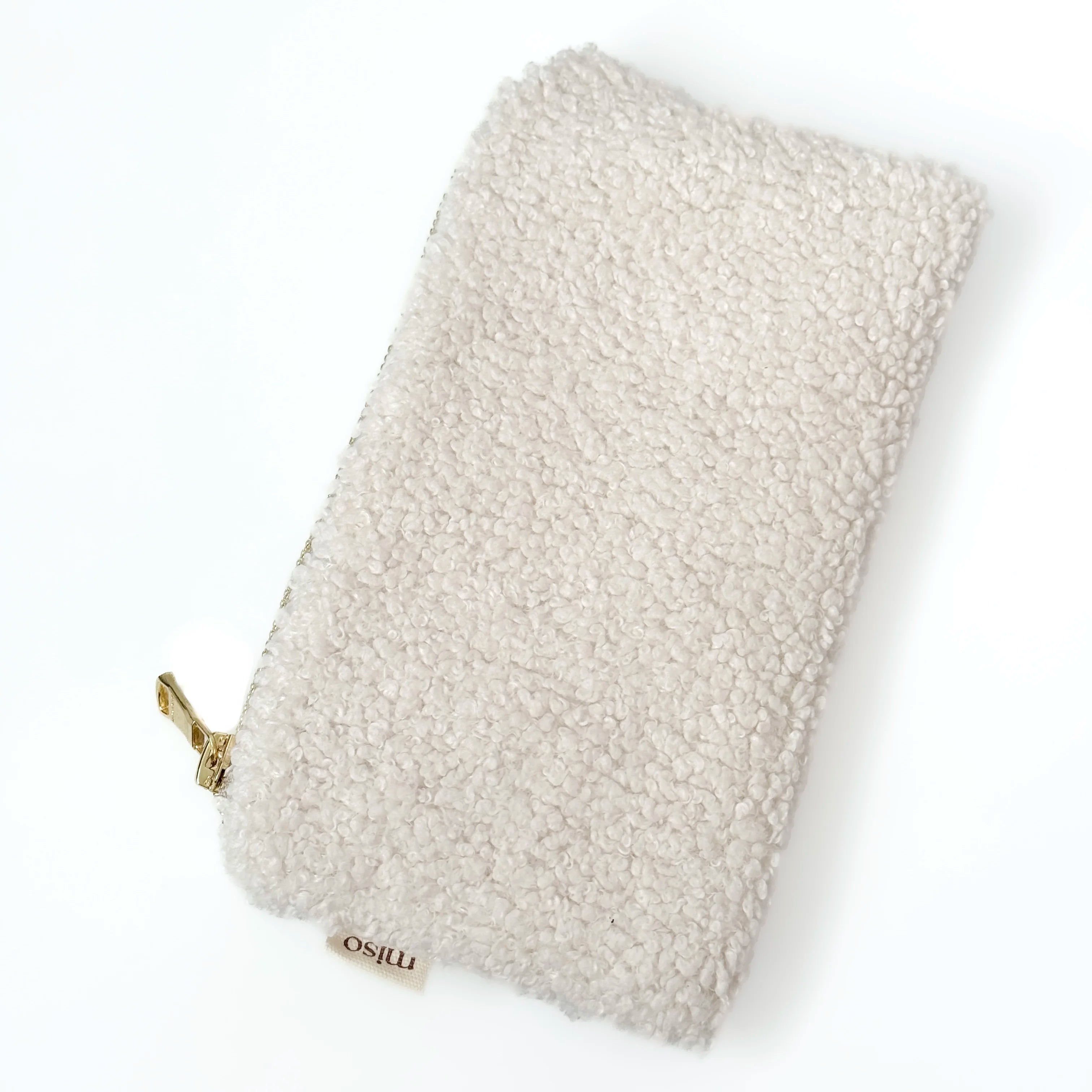 TEDDY cosmetic bag white envelope
