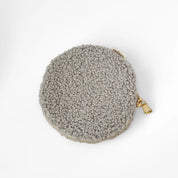 TEDDY cosmetic bag gray circle