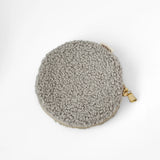 TEDDY cosmetic bag gray circle