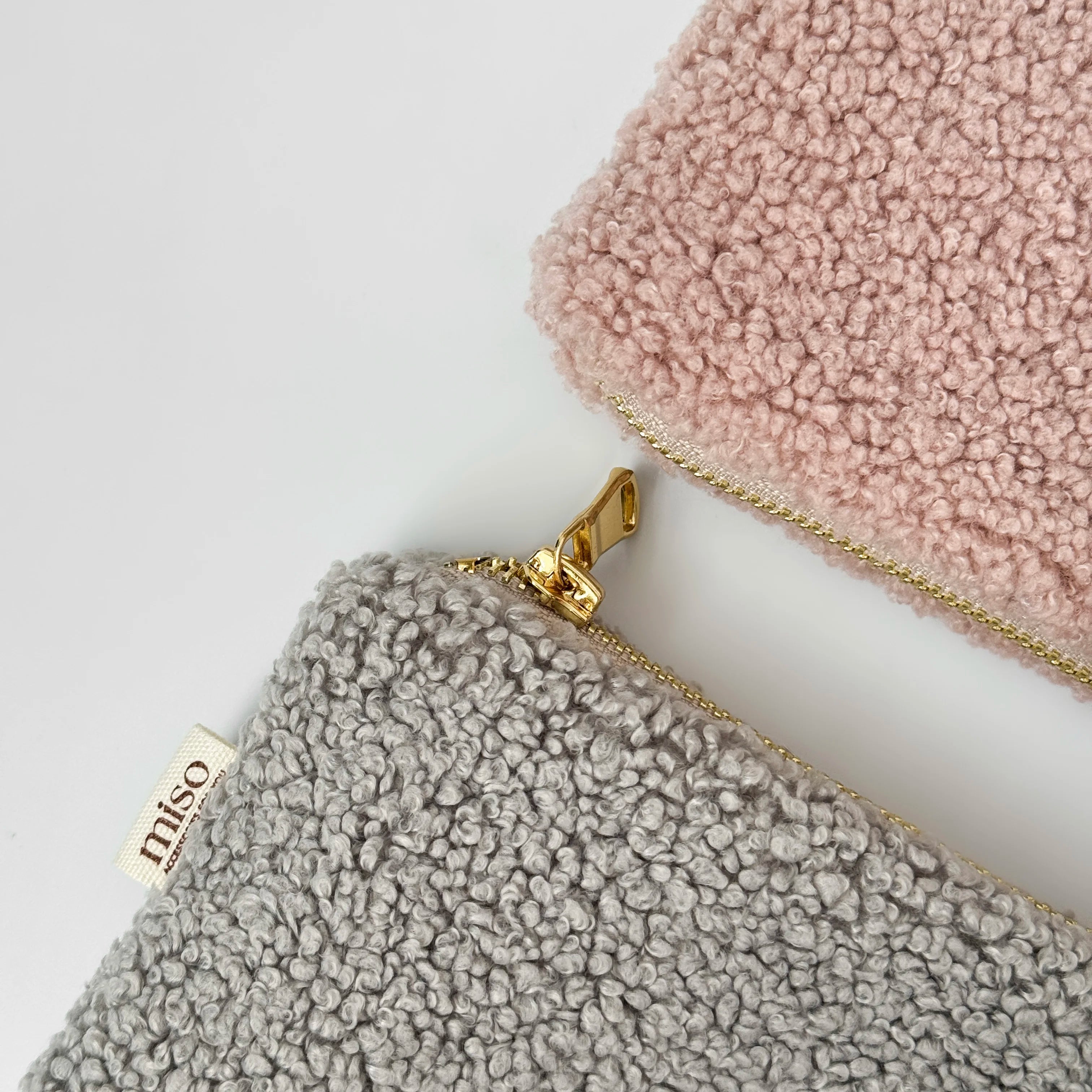 TEDDY Cosmetic bag gray envelope