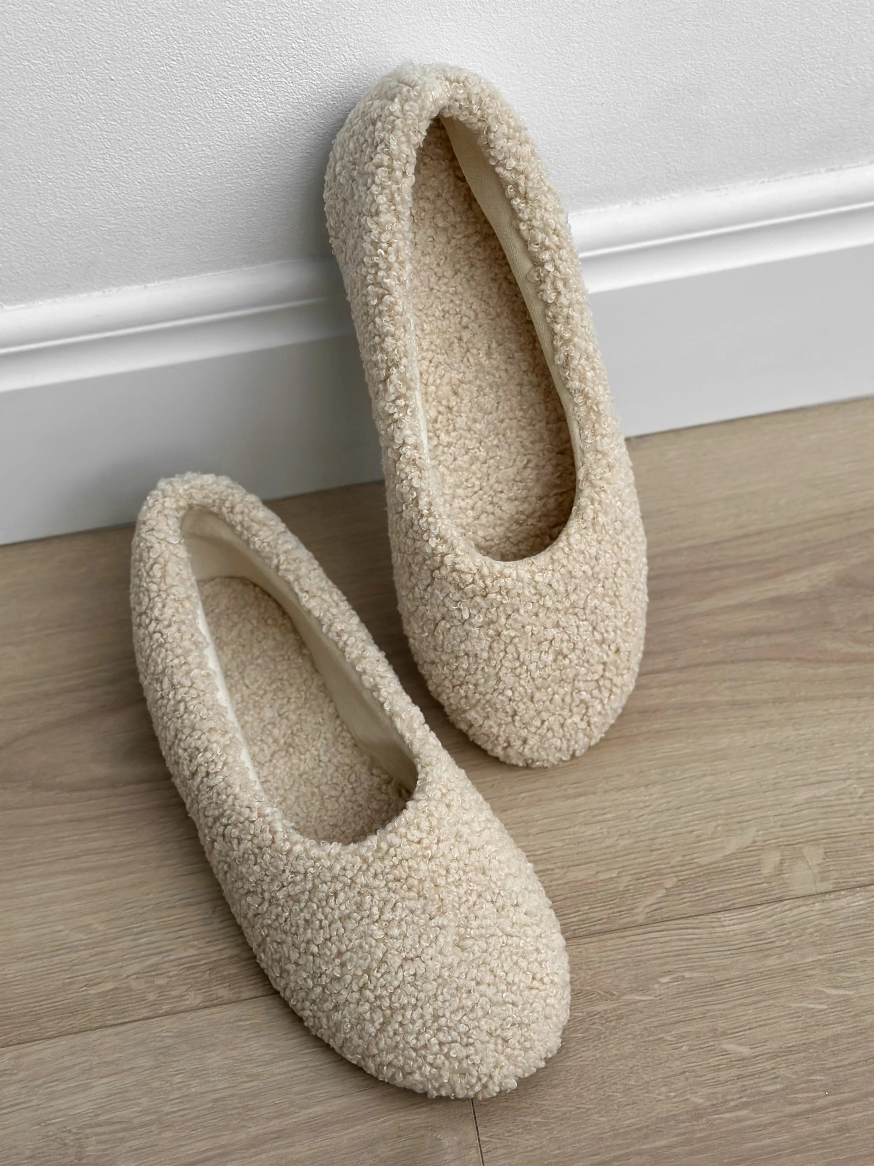 Shoes Women's ballet flats TEDDY milk