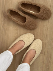 Shoes Women's ballet flats TEDDY milk