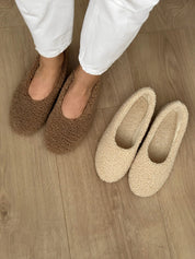 Shoes Women's ballet flats TEDDY milk