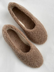 Shoes Women's ballet flats TEDDY brown