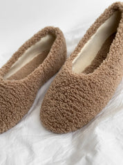 Shoes Women's ballet flats TEDDY brown