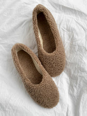 Shoes Women's ballet flats TEDDY brown