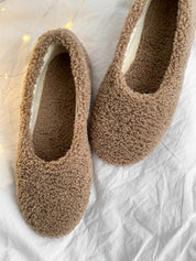 Shoes Women's ballet flats TEDDY brown