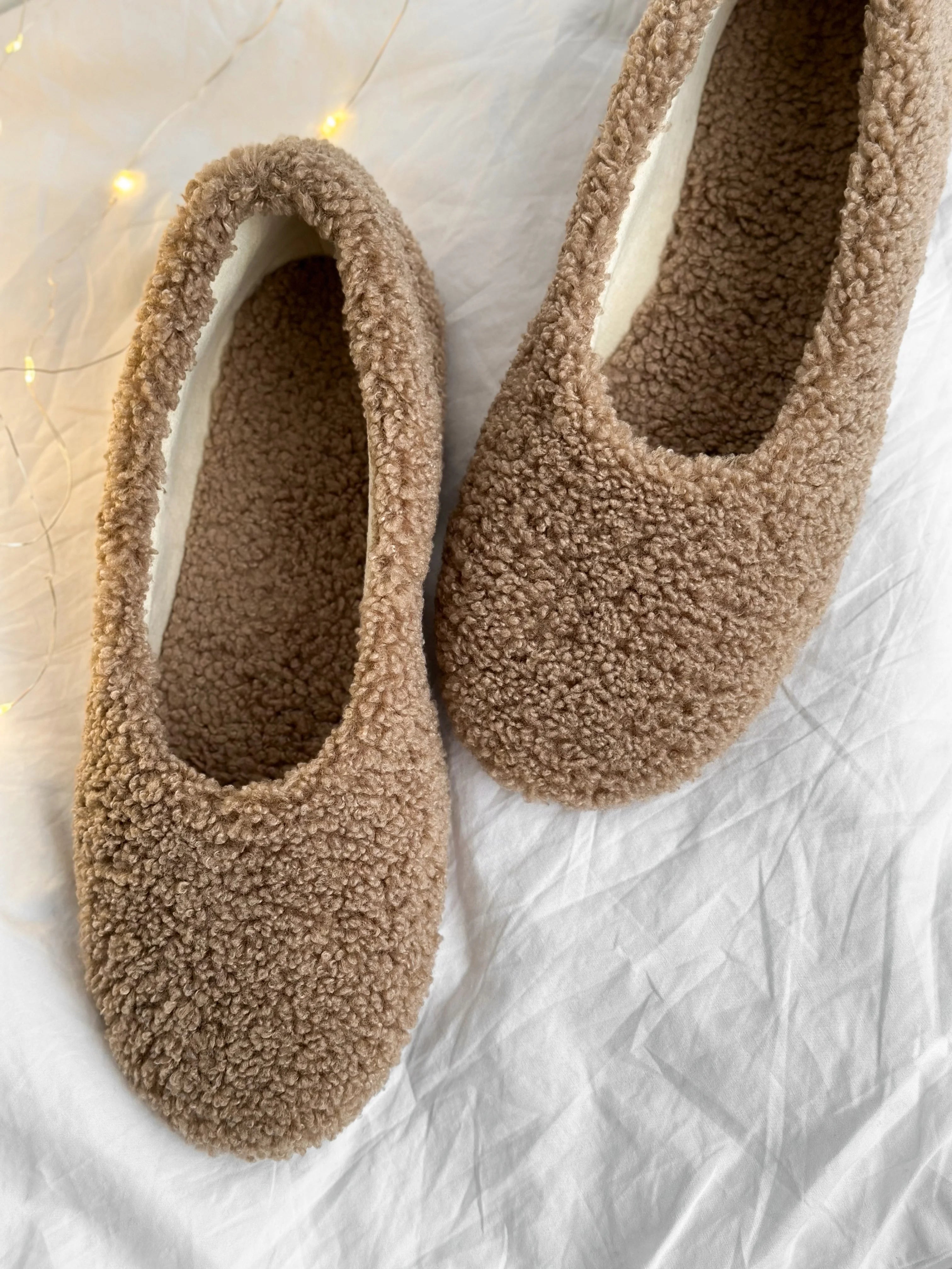 Shoes Women's ballet flats TEDDY brown