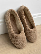Shoes Women's ballet flats TEDDY brown