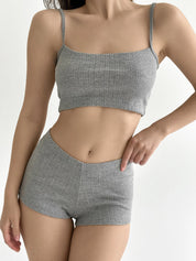 Ribana mini shorts anthracite