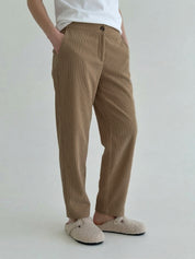 Corduroy pants MOMI beige