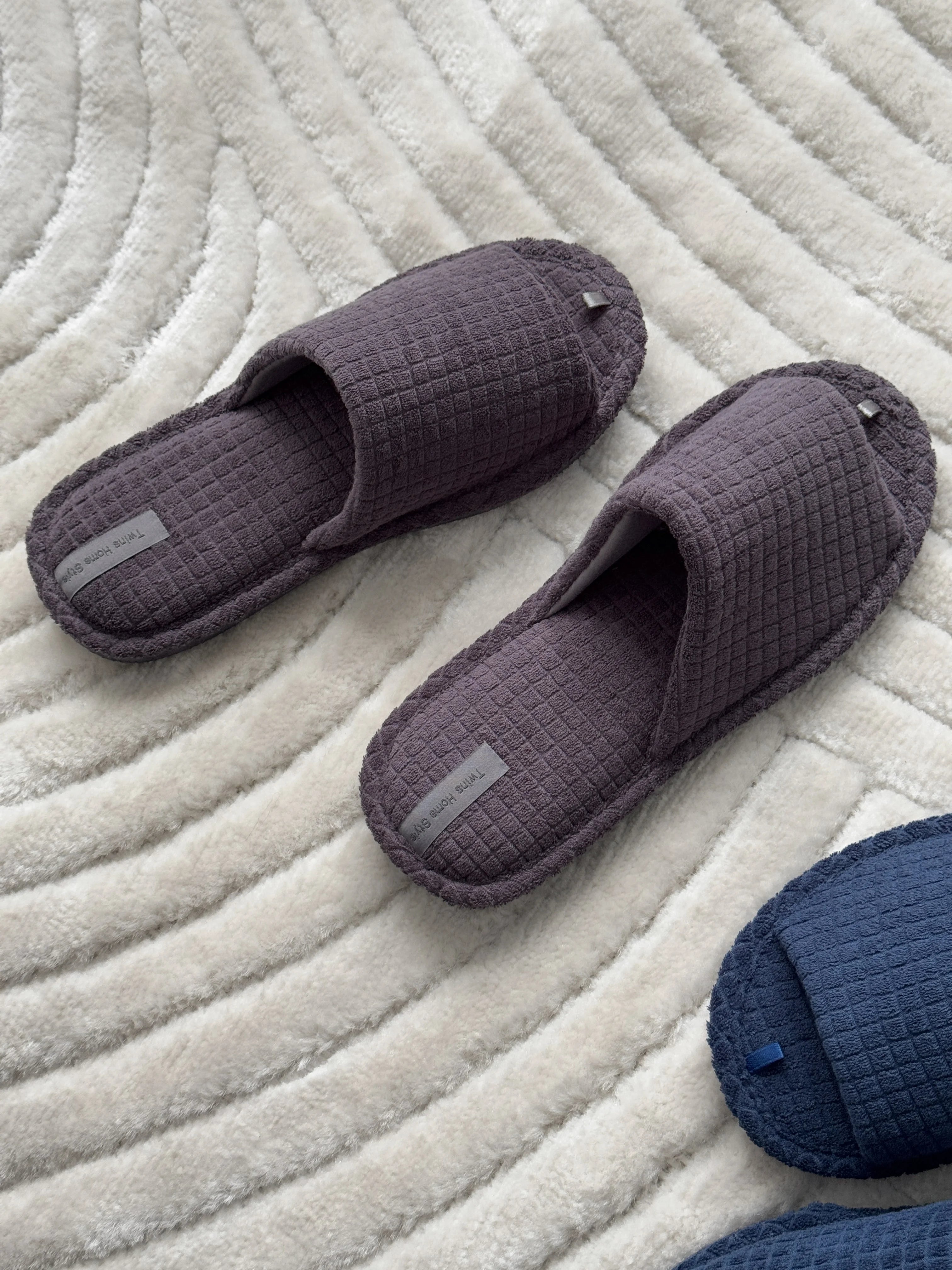 Men's slippers HS-VL terry graphite