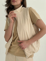 Velvet milk vest