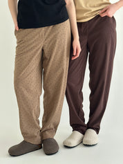 Corduroy pants MOMI “bud on brown”