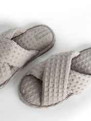 Women's slippers HS-VL Waffle gray