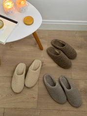 Women's Mules TEDDY milk