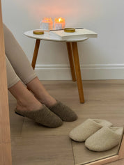 Women's Mules TEDDY milk