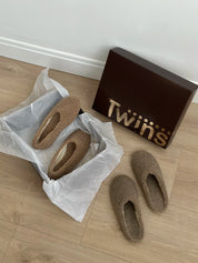 Women's Mules TEDDY brown