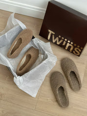 Women's Mules TEDDY brown
