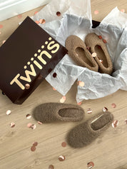 Women's Mules TEDDY brown