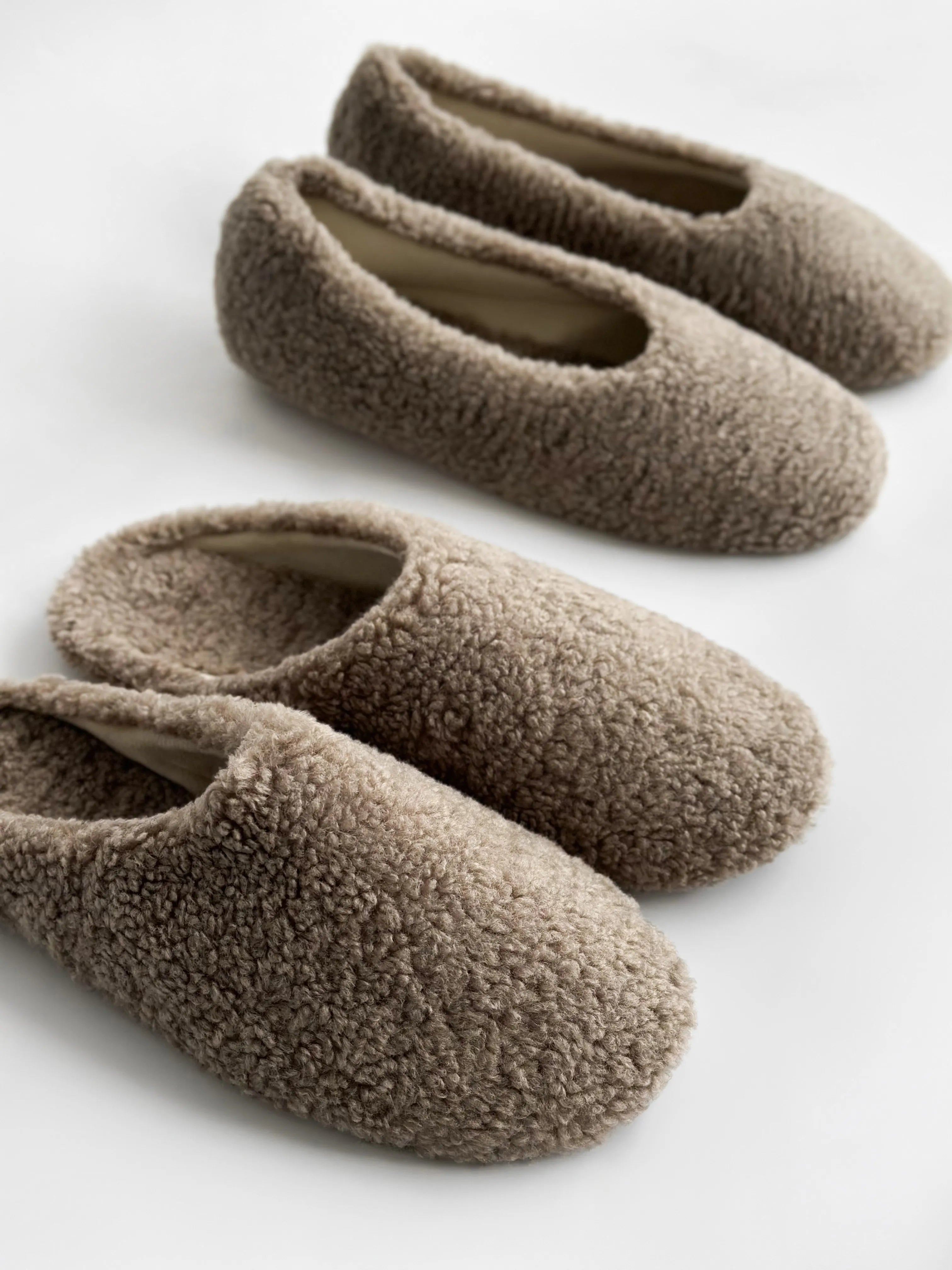 Women's Mules TEDDI khaki