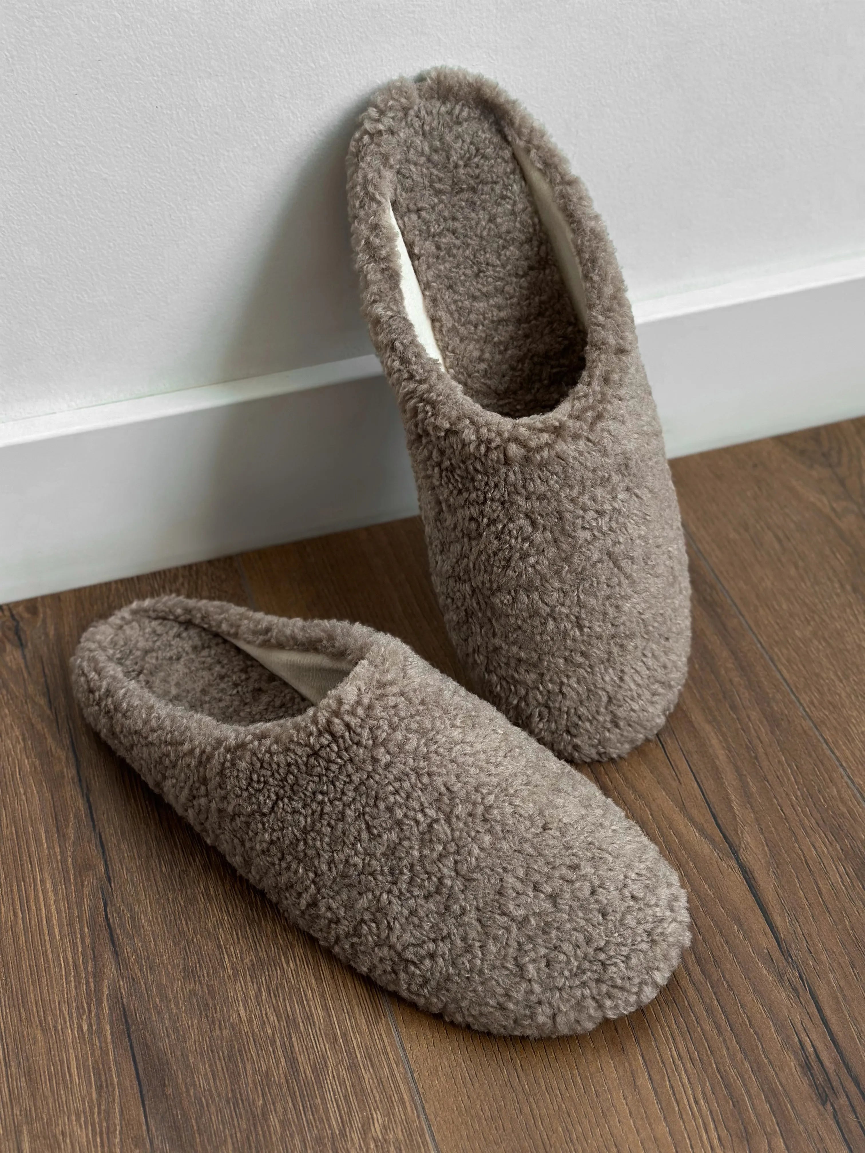 Women's Mules TEDDI khaki