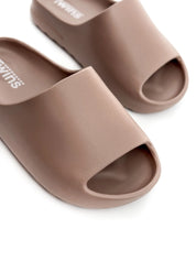 Twins foam beach and street slippers caramel