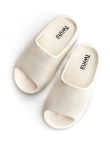 Twins foam beach and street slippers white