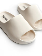 Twins foam beach and street slippers white