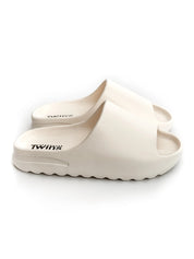 Twins foam beach and street slippers white