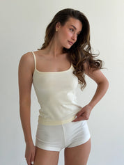 Knitwear “Tenderness” Tank top, milky