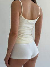 Knitwear “Tenderness” Tank top, milky