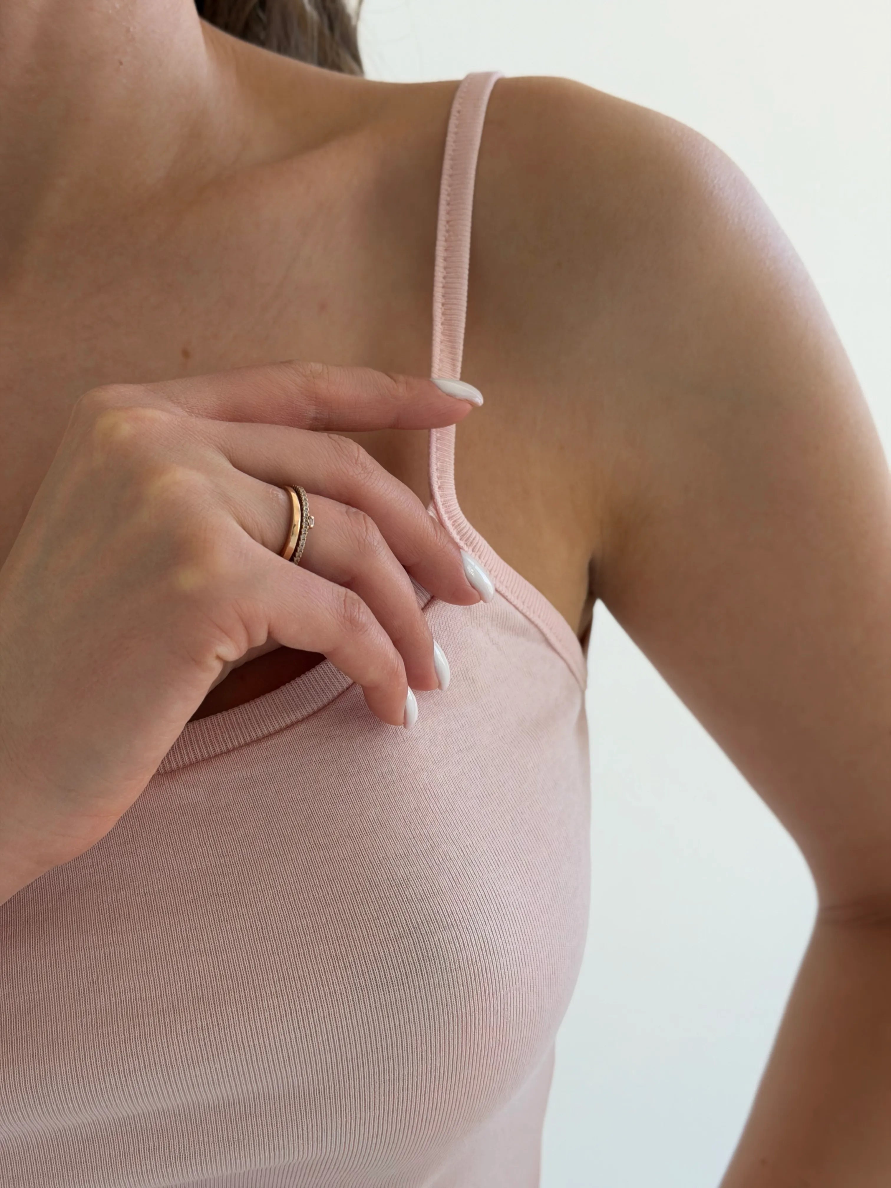 Knitwear “Tenderness” Tank top, pink