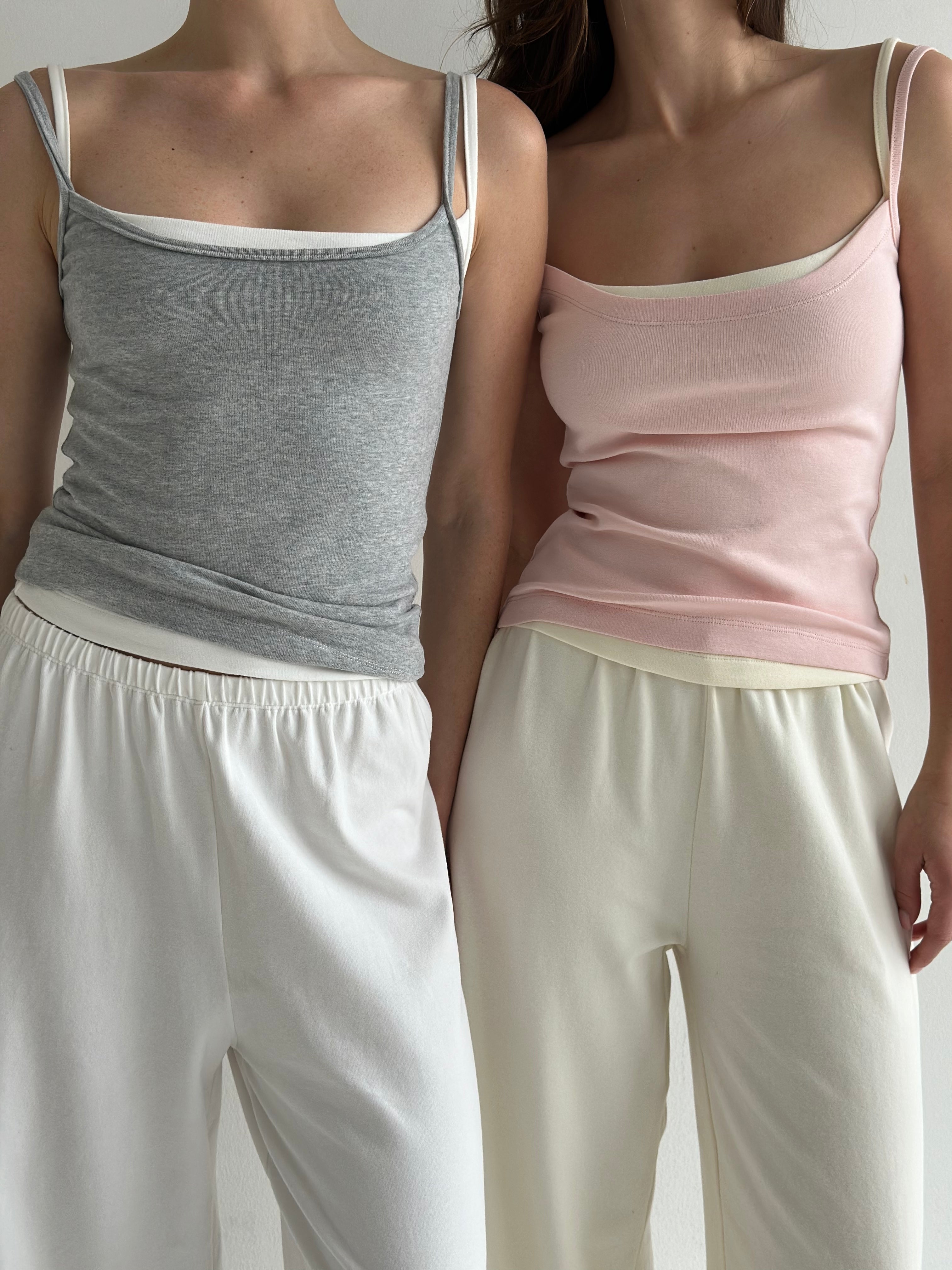 Knitwear “Tenderness” Tank top, pink