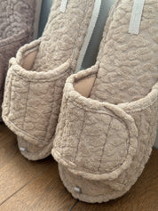 Women's slippers HS-VL terry ANNA beige