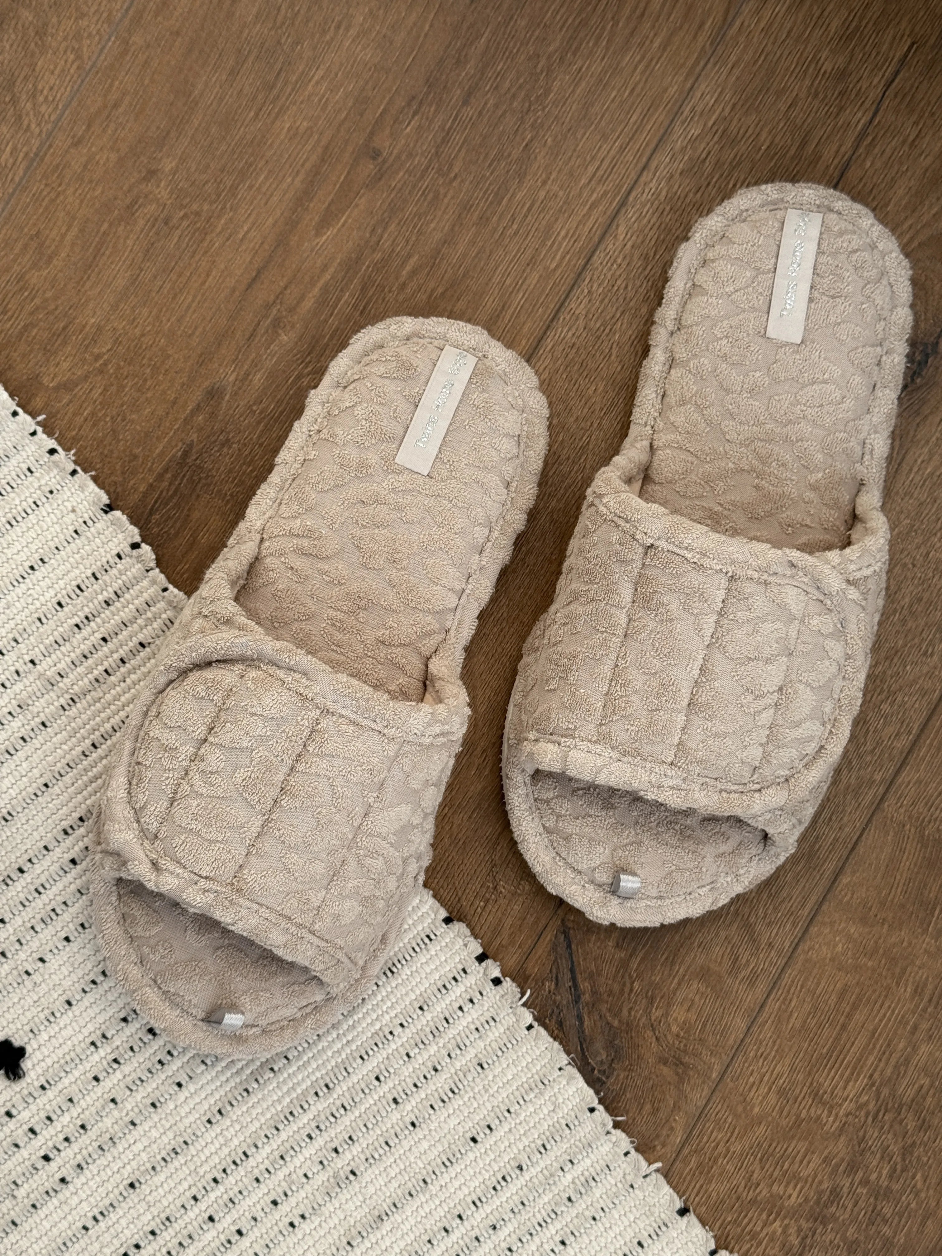 Women's slippers HS-VL terry ANNA beige