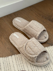 Women's slippers HS-VL terry ANNA beige
